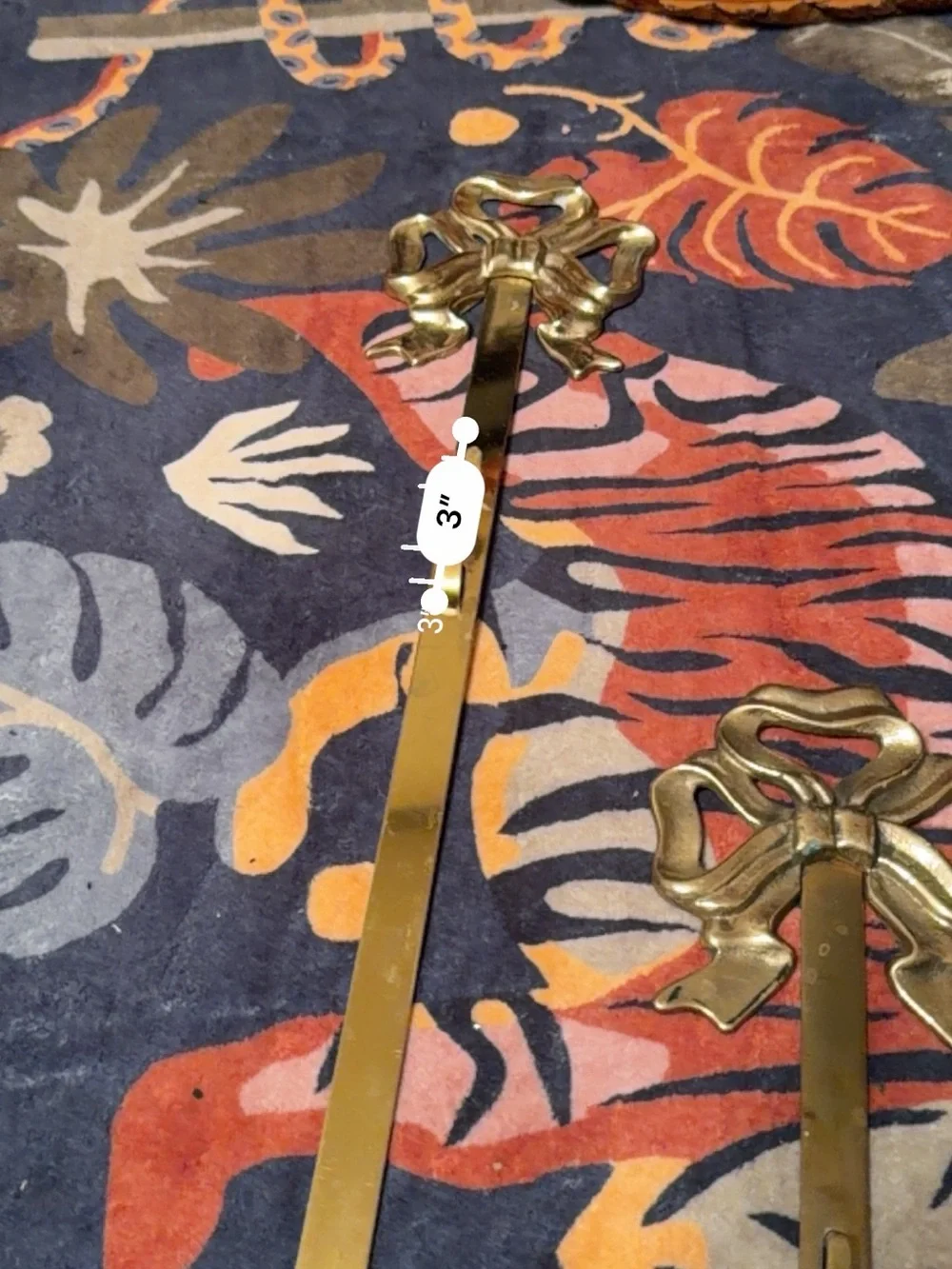 Vintage CBK Ltd. Solid Brass Bow Wall Mount Brackets Pair 1989 Hollywood Regency